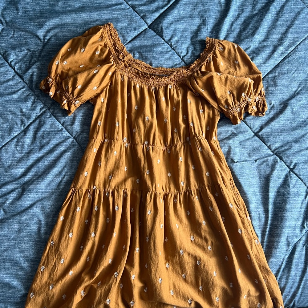 Flowy, above the knee dress